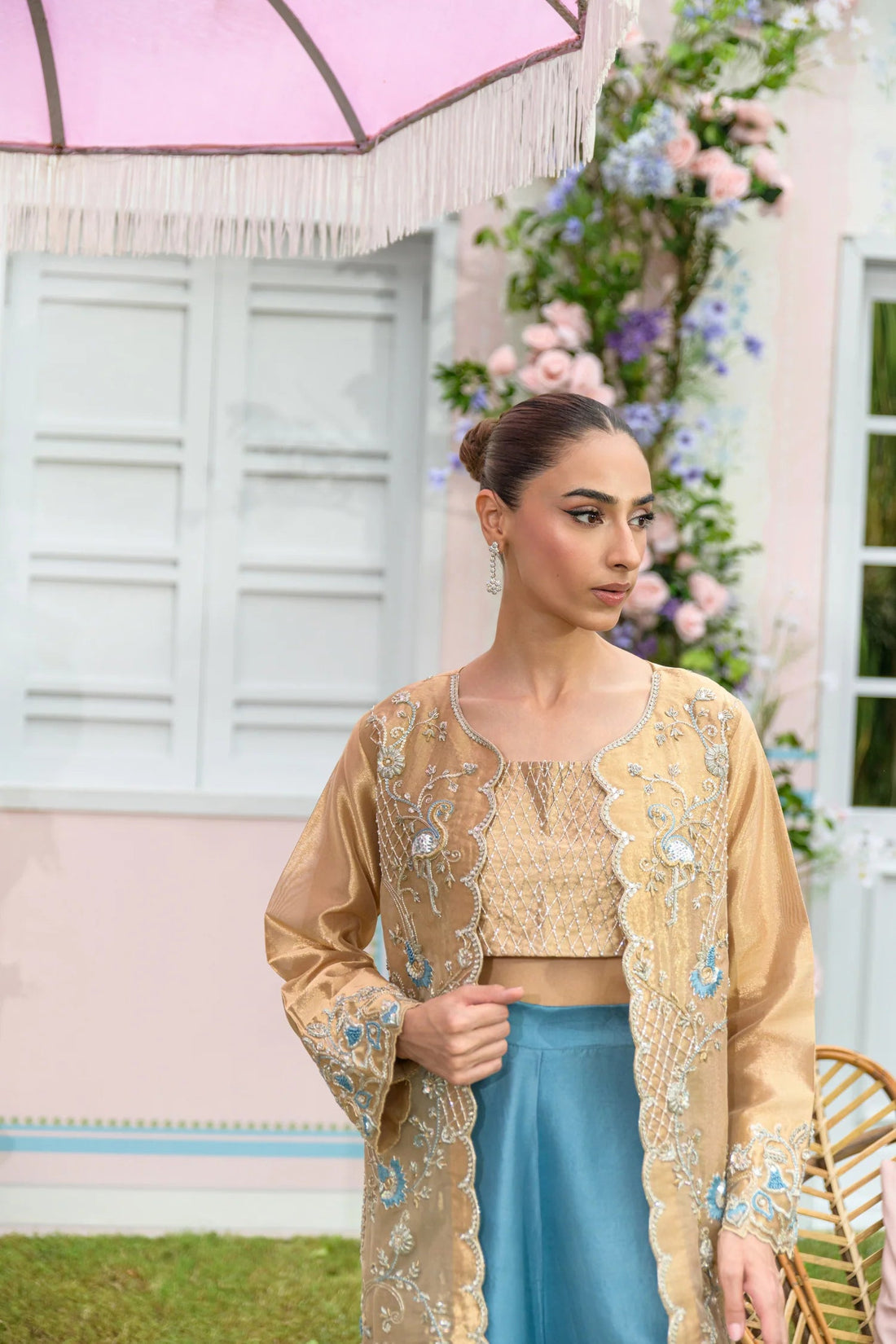 Flairs Studio| Zarayna-Festive Formals '25 - Icy Lama