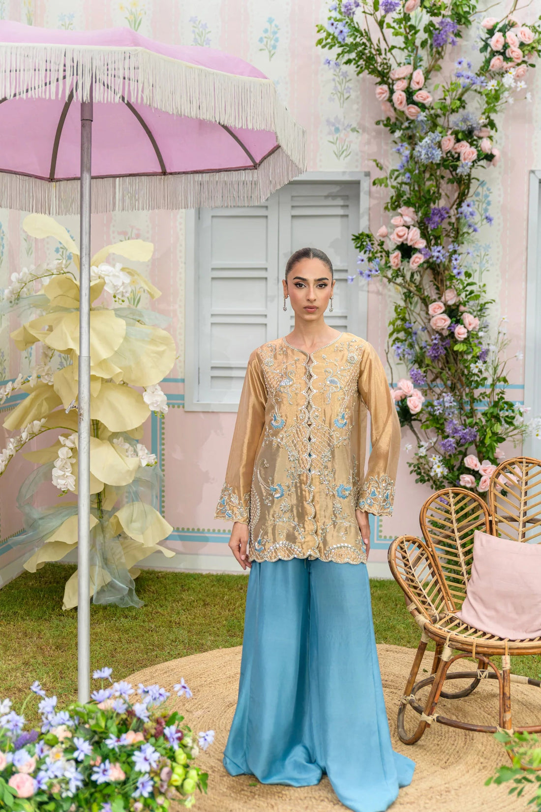 Flairs Studio| Zarayna-Festive Formals '25 - Icy Lama