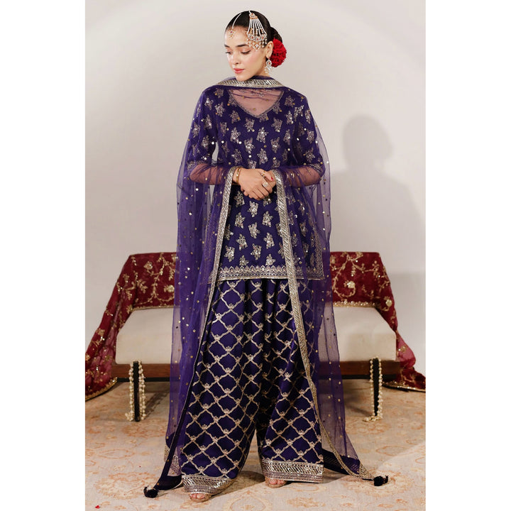 Dyot |JHIL MIL-DEEP VIOLET OUTFIT