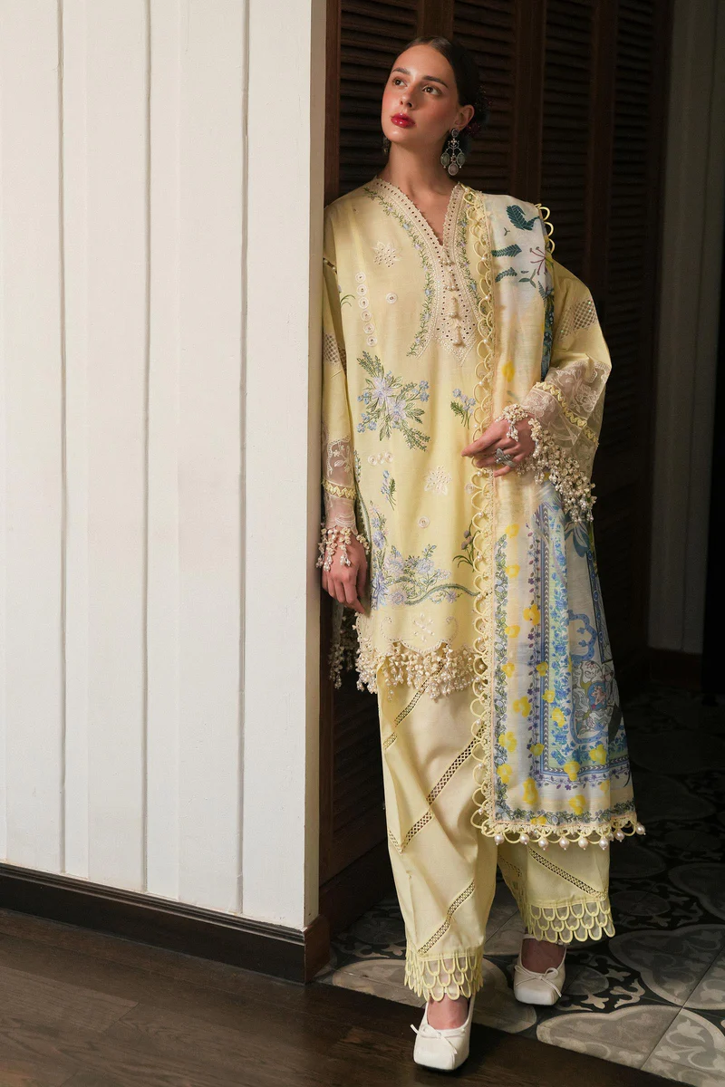 Sana Safinaz |Luxury Lawn '25 - L251-010A-3DI