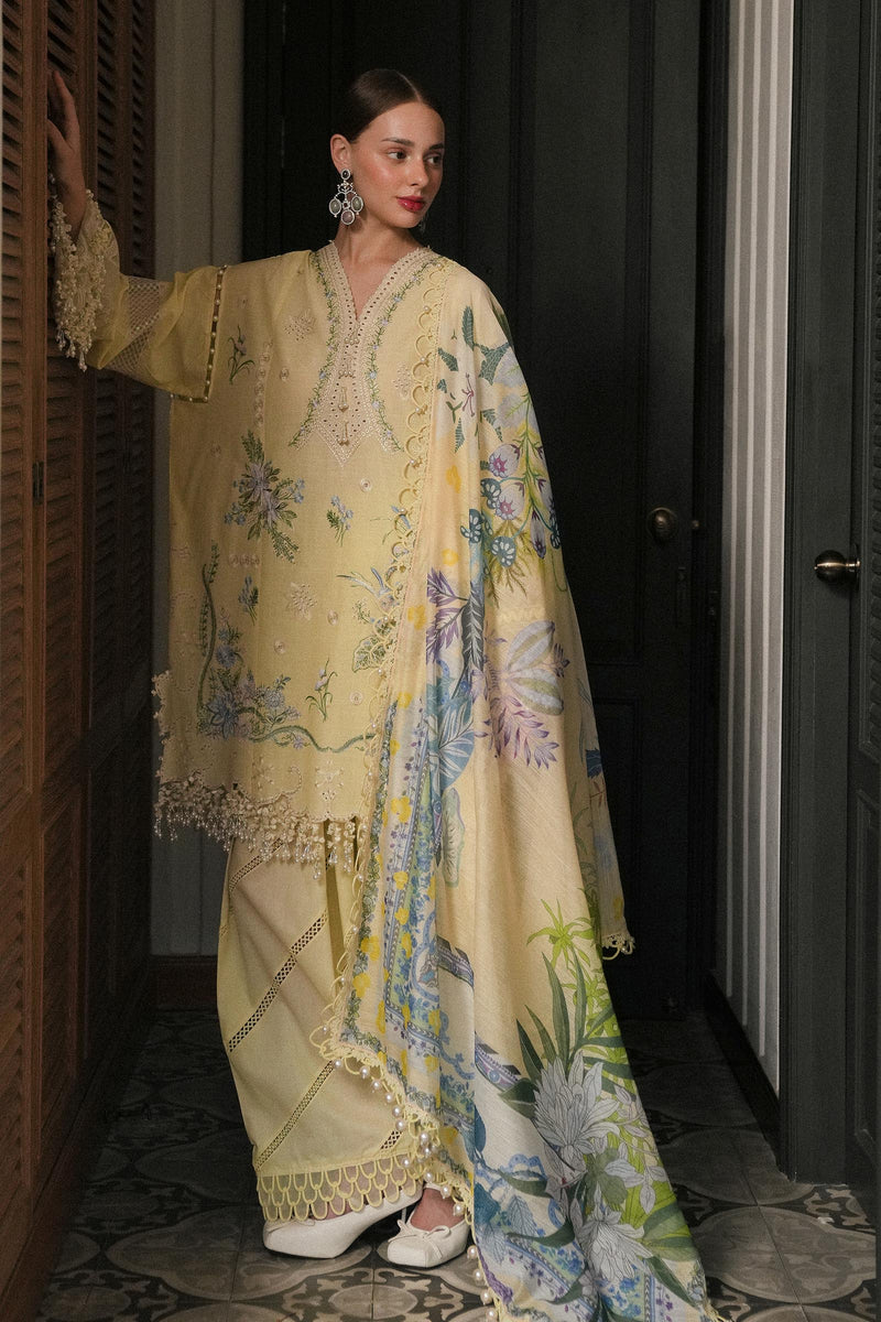Sana Safinaz |Luxury Lawn '25 - L251-010A-3DI