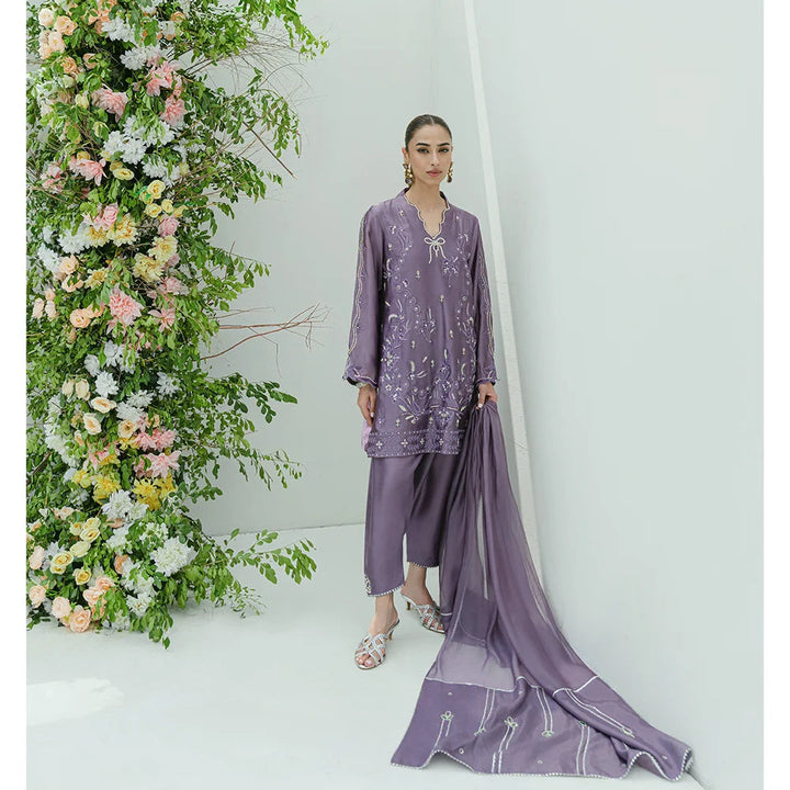 NIMRAH HAFSA | MAUVE FULL SET