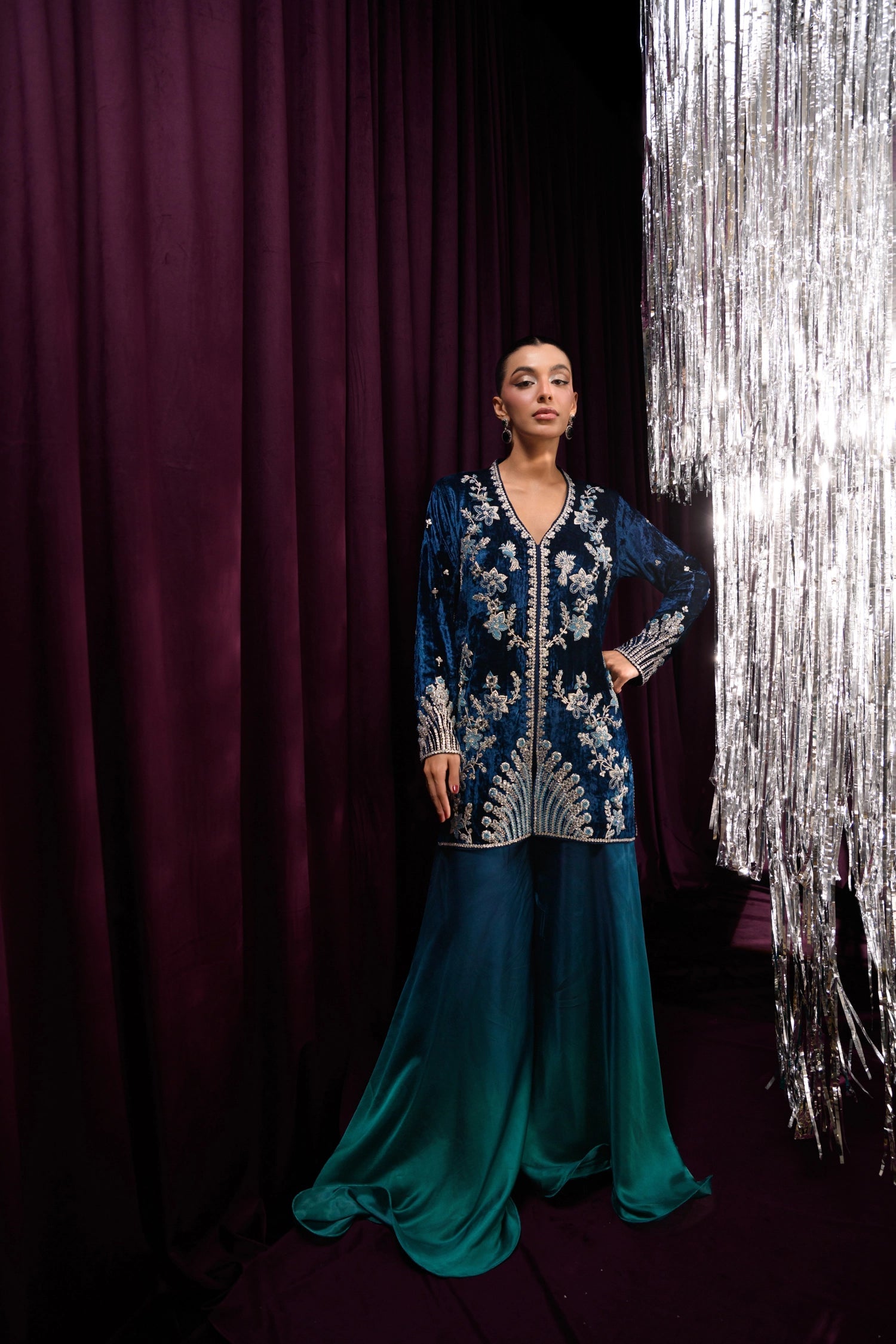 Flairs Studio| Mara Velvet Luxe '25 - Oceanic