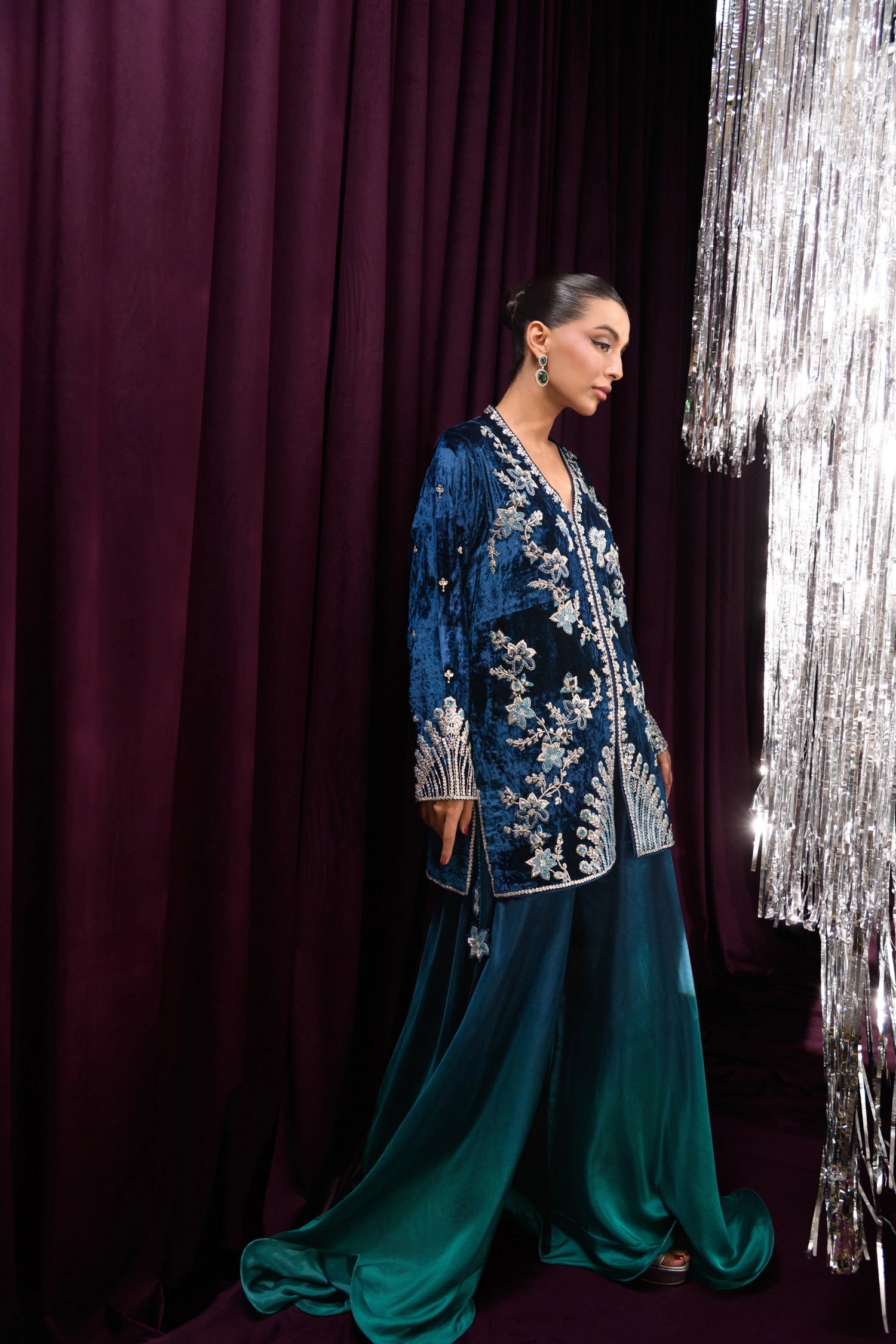 Flairs Studio| Mara Velvet Luxe '25 - Oceanic