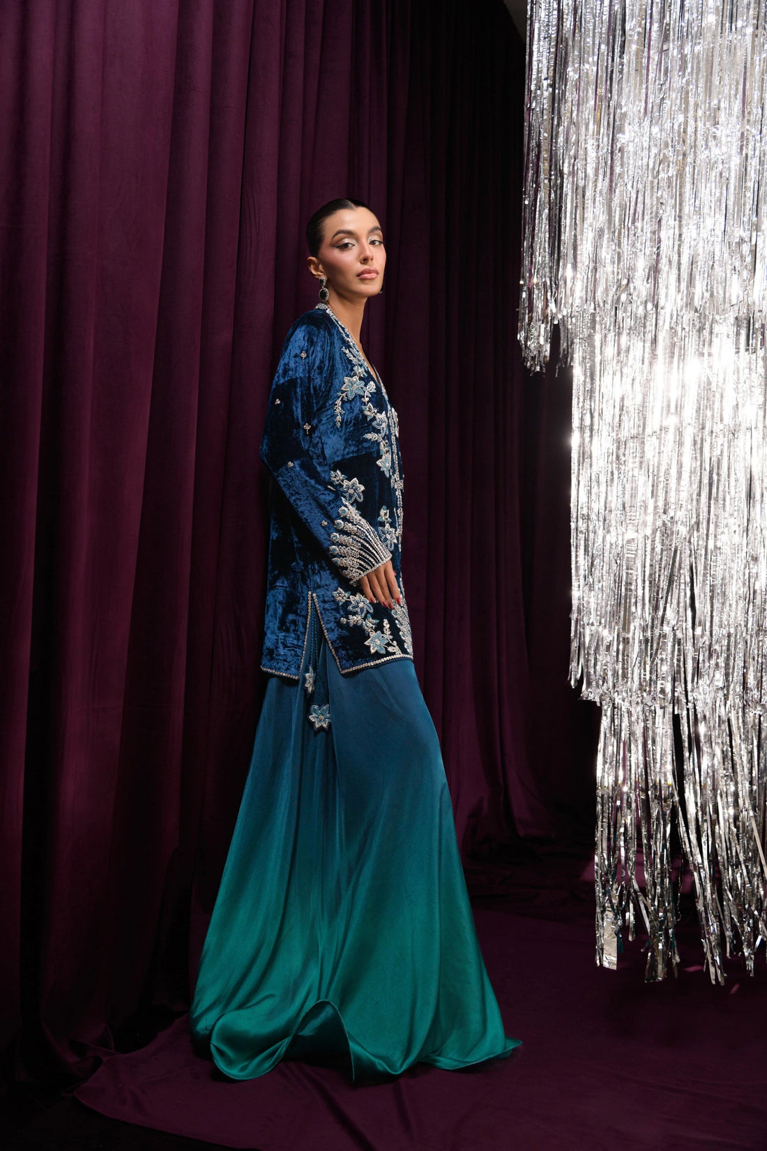 Flairs Studio| Mara Velvet Luxe '25 - Oceanic