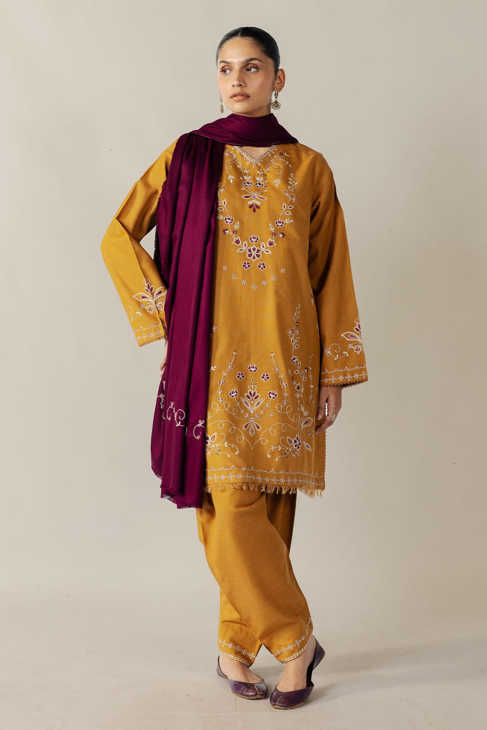 ZARA SHAHJAHAN | PRET A/W 2025 - OCHRA