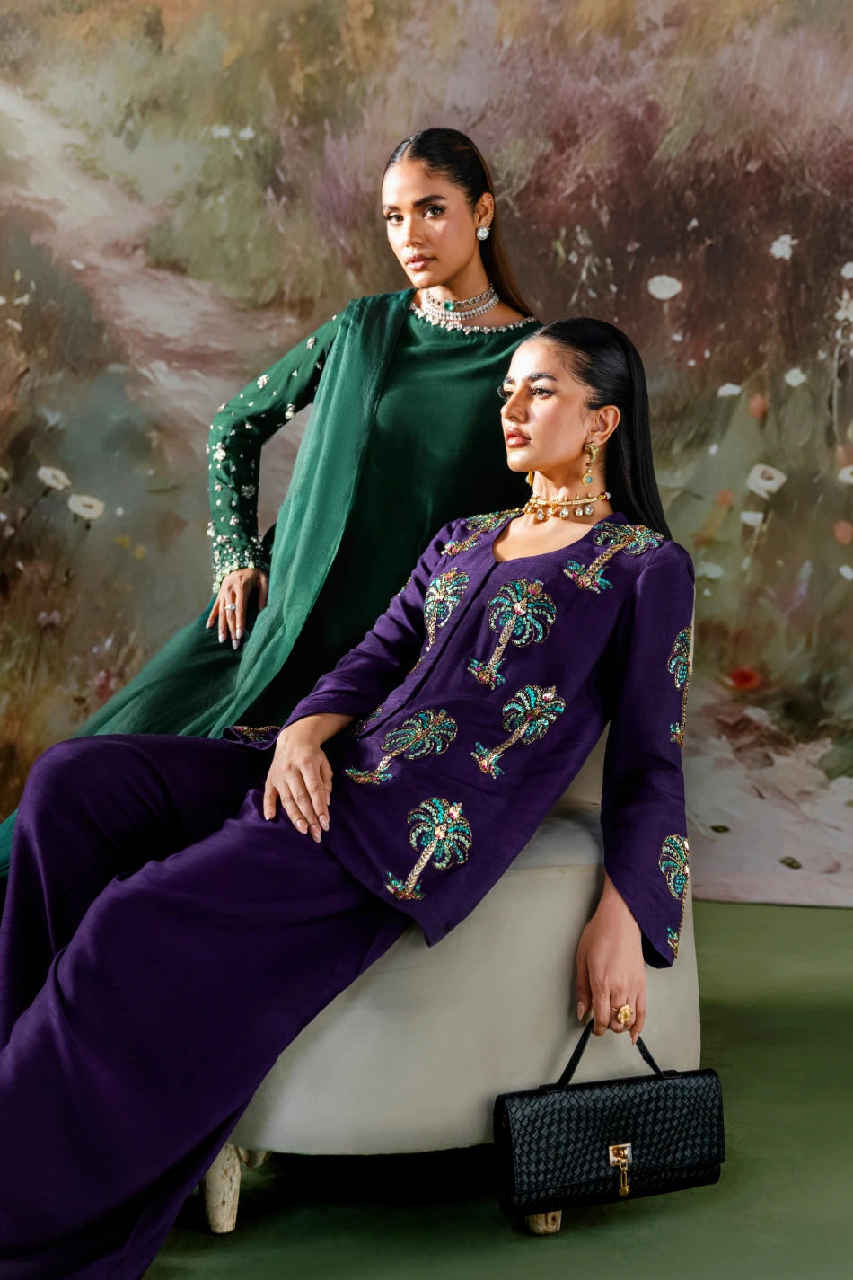 Ammara Khan| Solenne '25 - Palm Luxe (D-06)