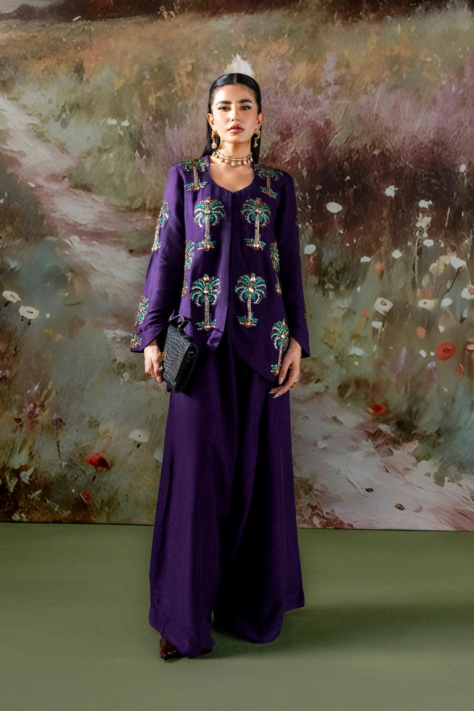 Ammara Khan| Solenne '25 - Palm Luxe (D-06)