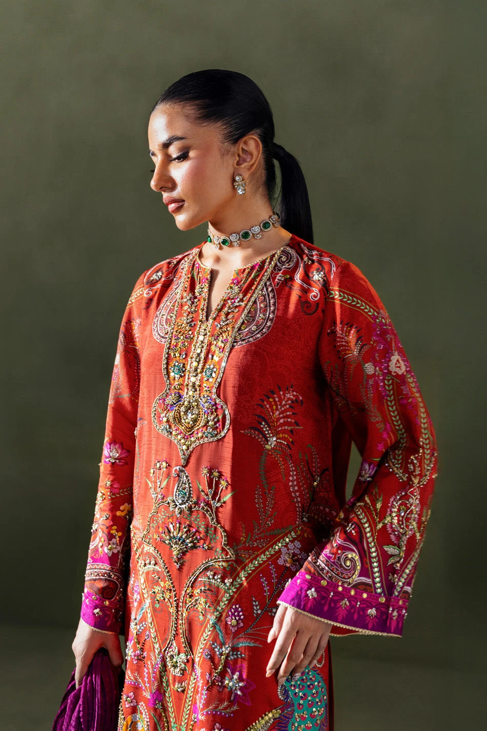 Ammara Khan| Solenne '25 - Regal Rust (D-14)