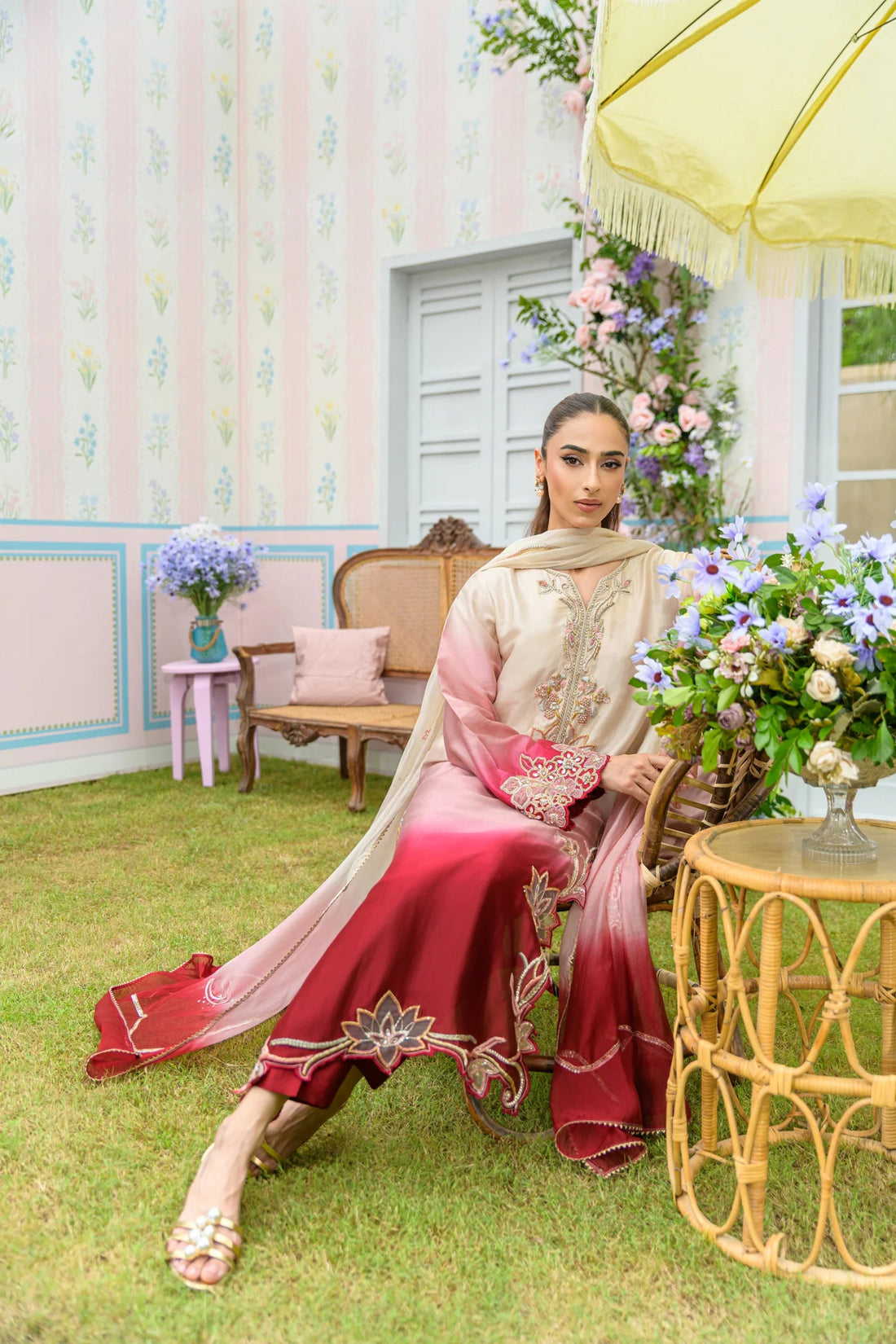 Flairs Studio| Zarayna-Festive Formals '25 - Roselle