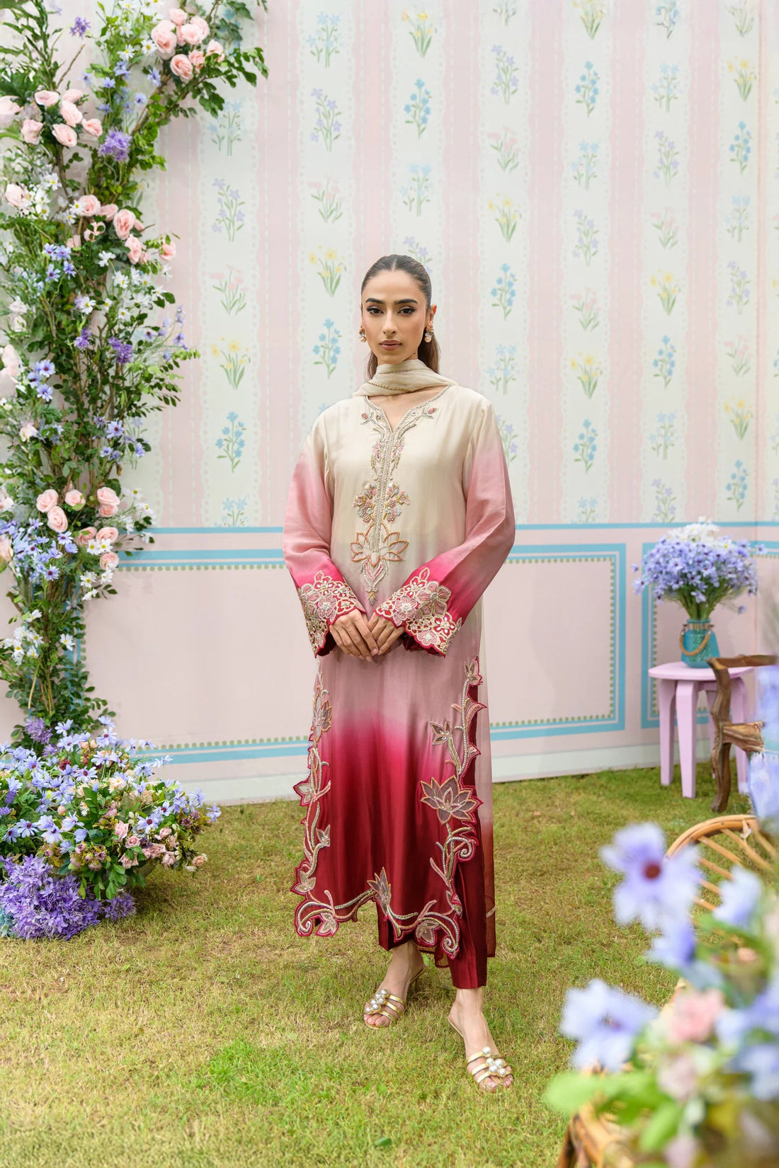 Flairs Studio| Zarayna-Festive Formals '25 - Roselle