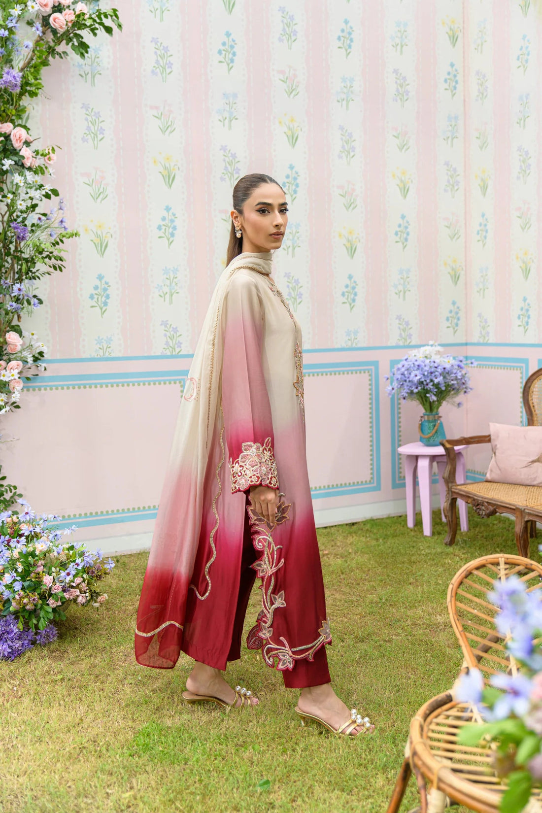 Flairs Studio| Zarayna-Festive Formals '25 - Roselle