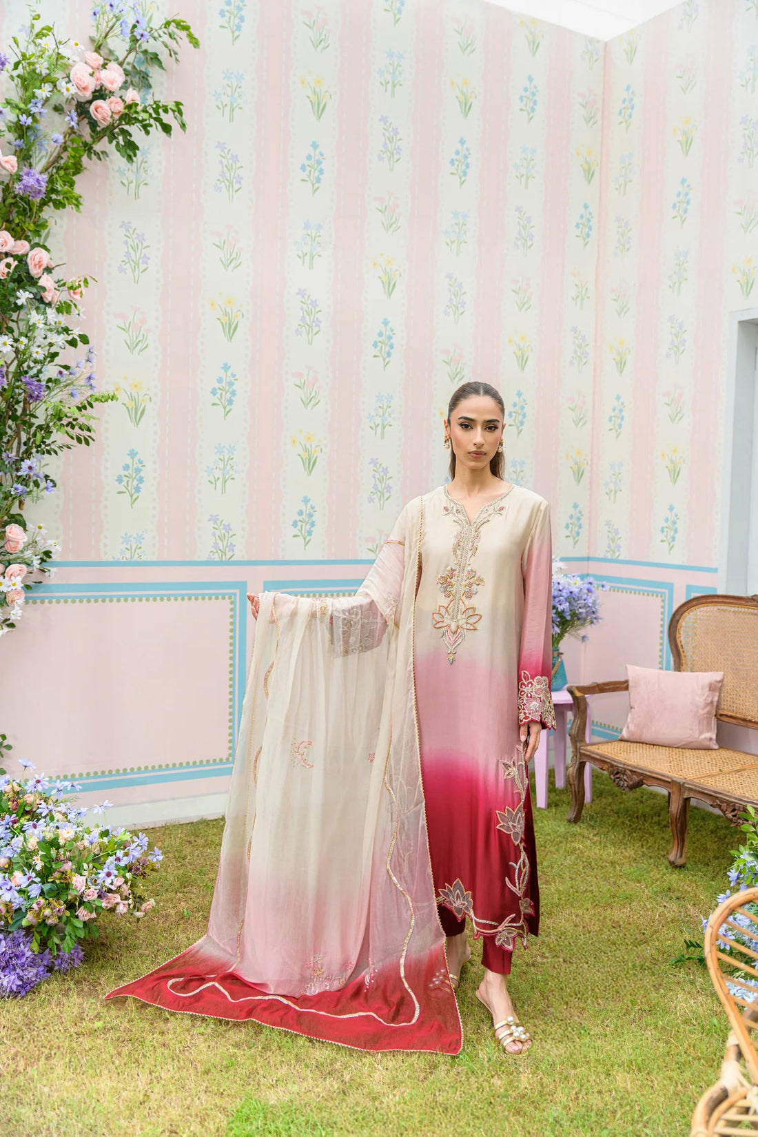 Flairs Studio| Zarayna-Festive Formals '25 - Roselle