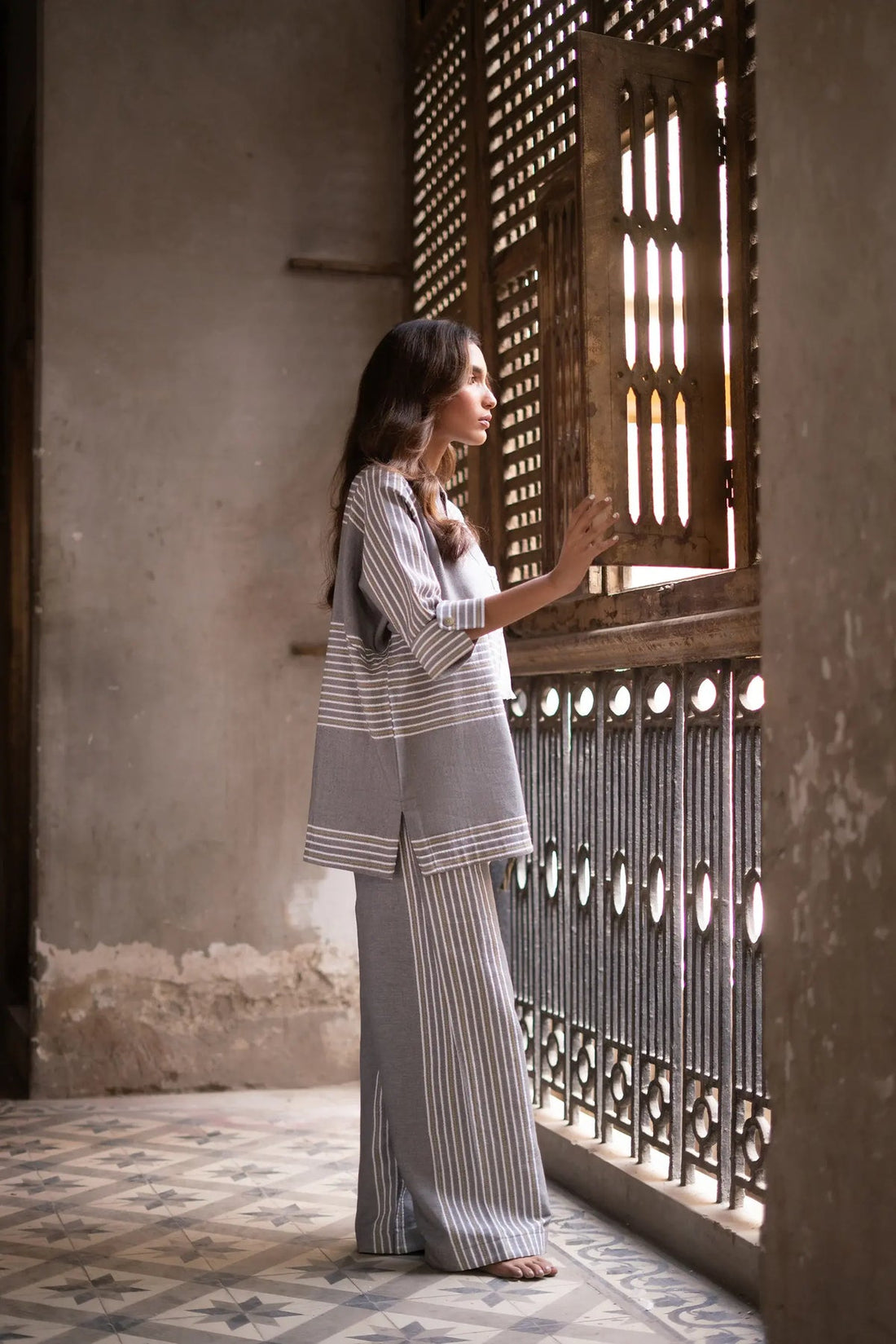 Studio Mehr |  Fall Edit '25 - Salty Grey Matching Set