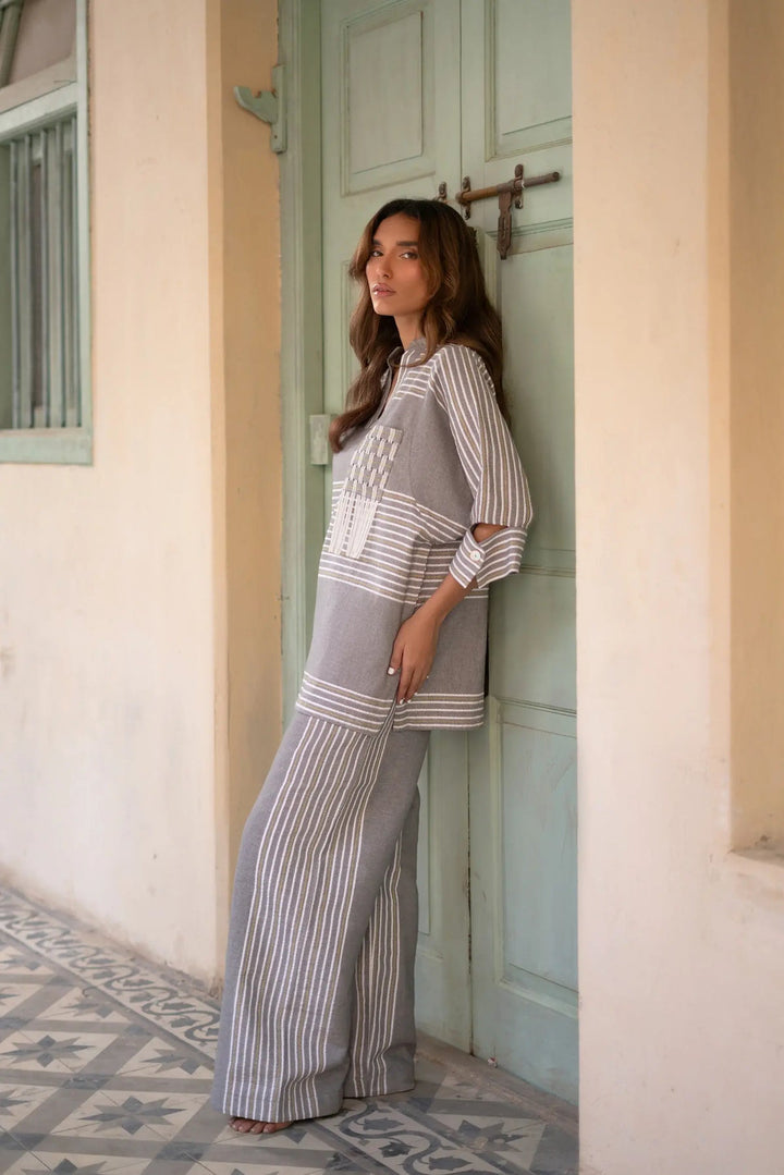 Studio Mehr |  Fall Edit '25 - Salty Grey Matching Set