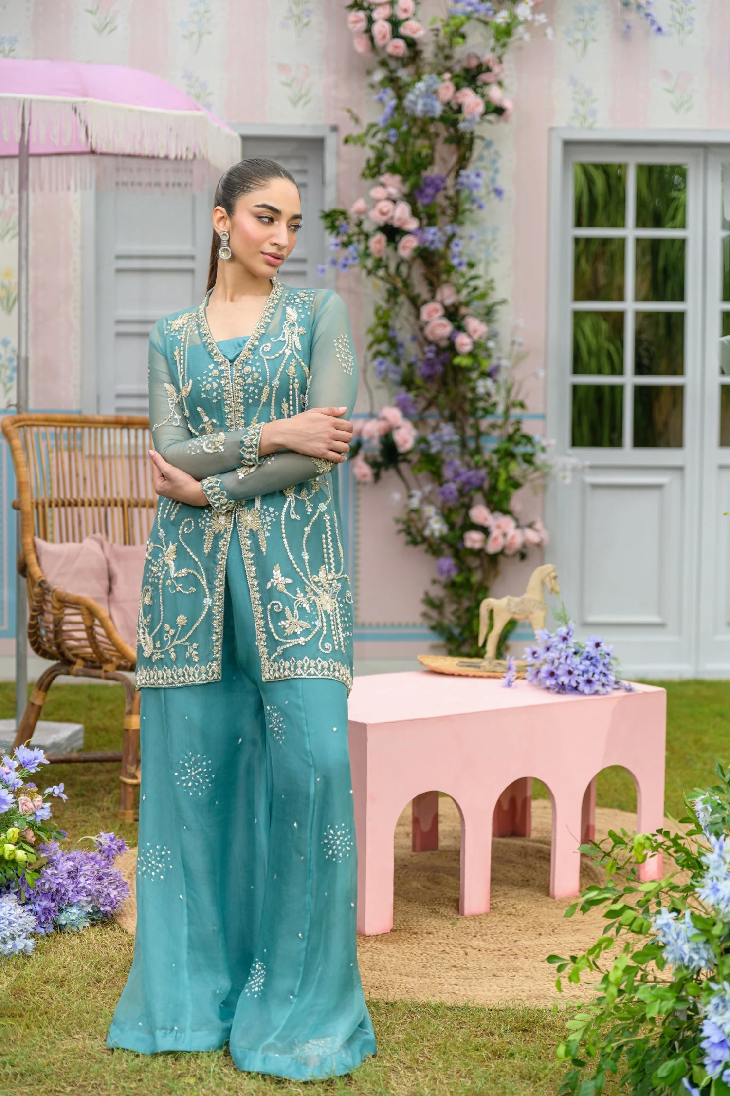 Flairs Studio|Zarayna-Festive Formals '25 - Seavelle