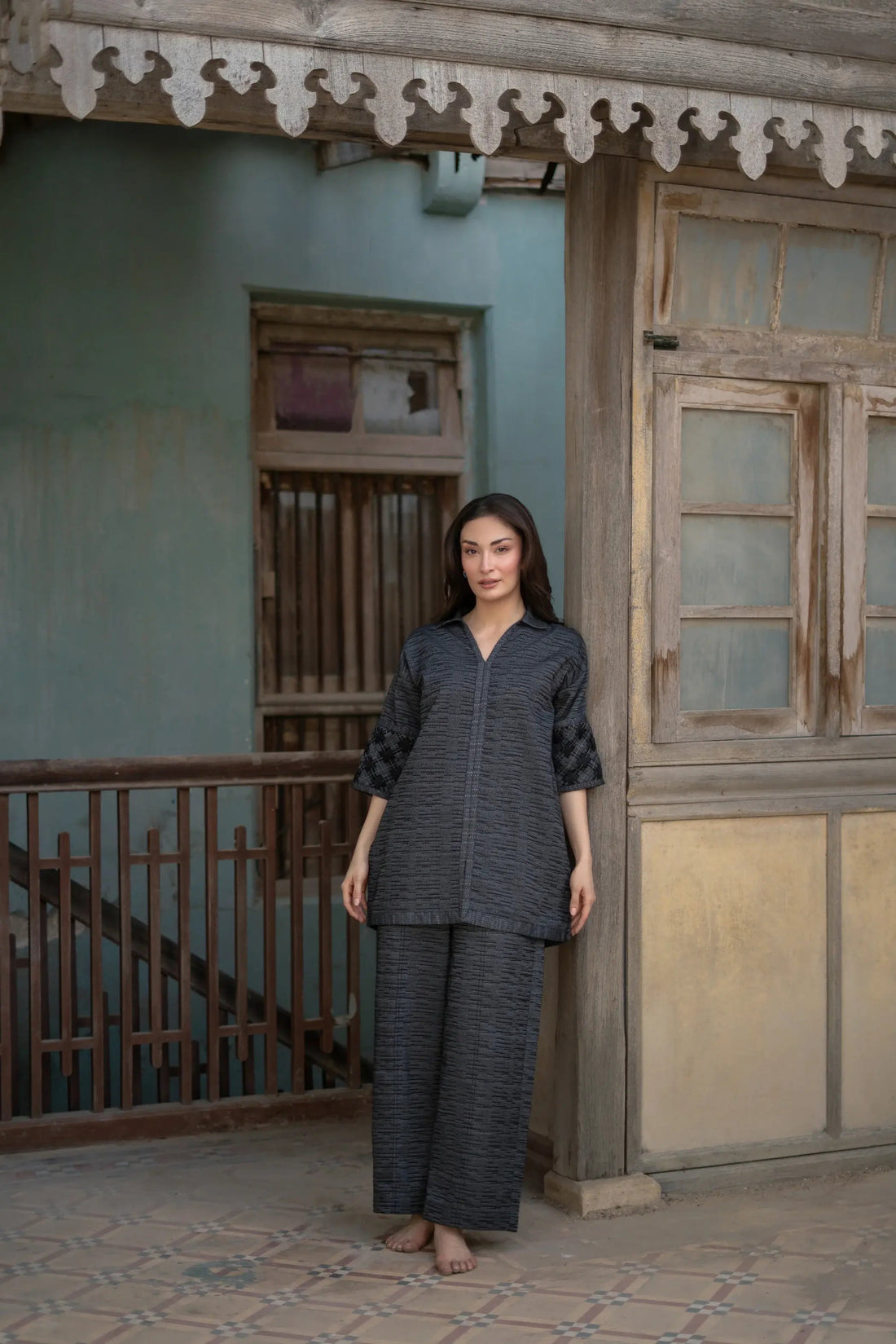 Studio Mehr | Fall  '25 Collection  - Shadow Matching Set