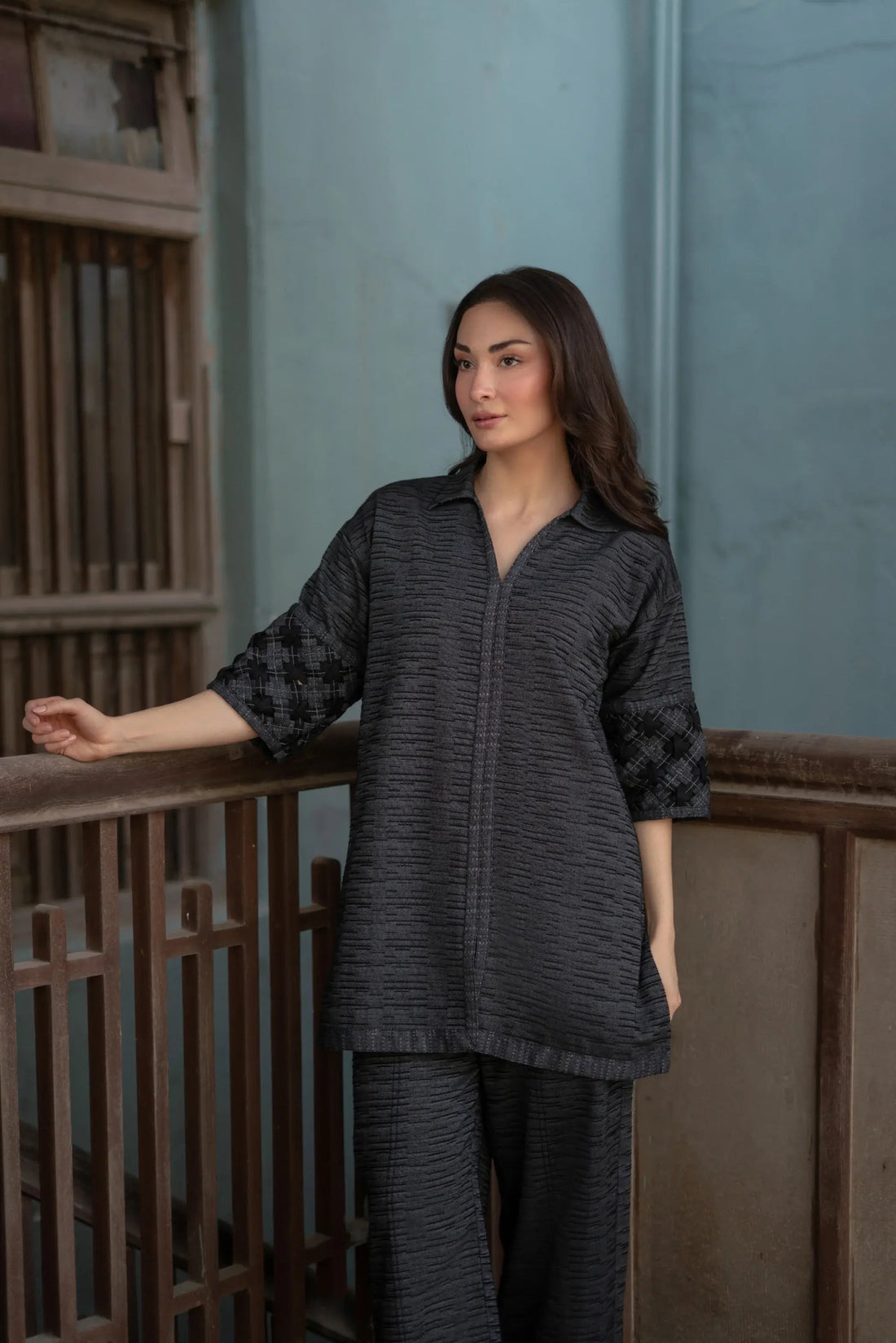 Studio Mehr | Fall  '25 Collection  - Shadow Matching Set