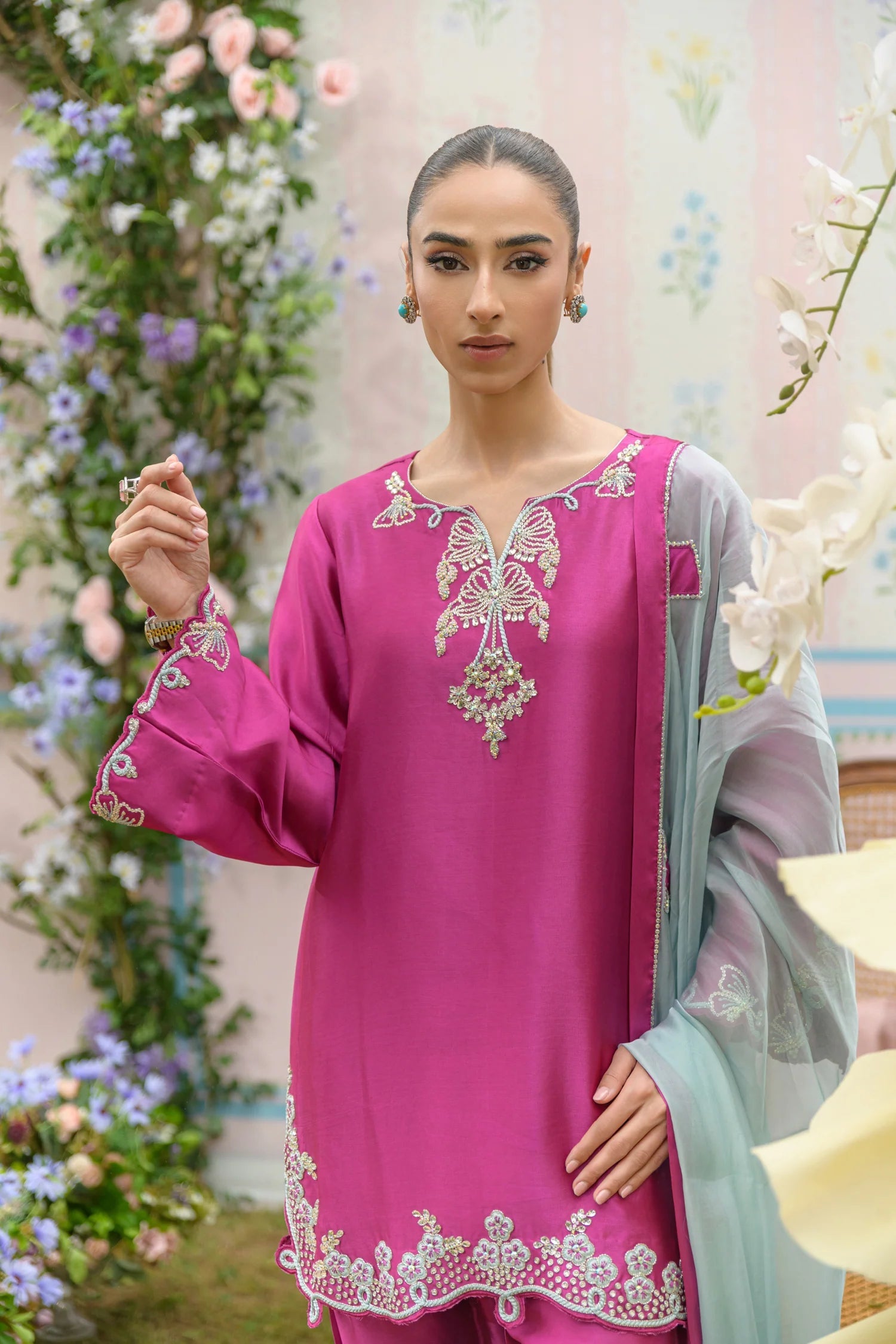 Flairs Studio |Zarayna-Festive Formals '25 - The Ace Set