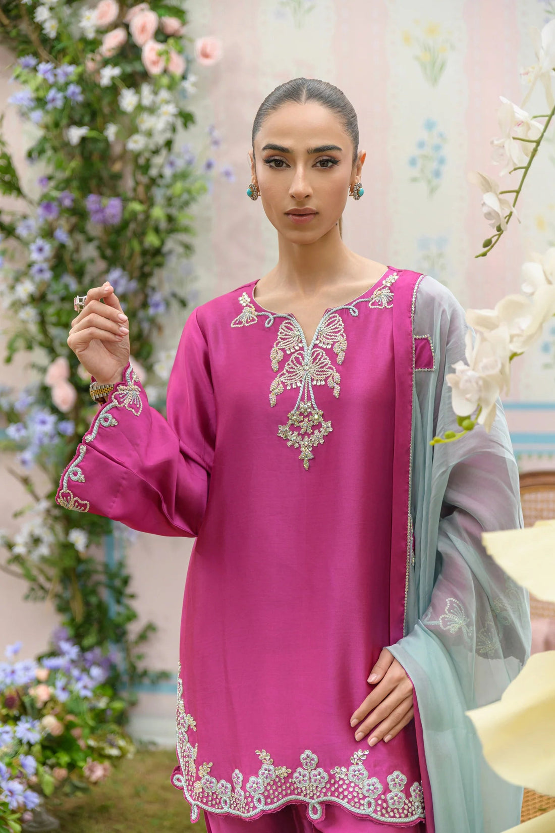 Flairs Studio |Zarayna-Festive Formals '25 - The Ace Set