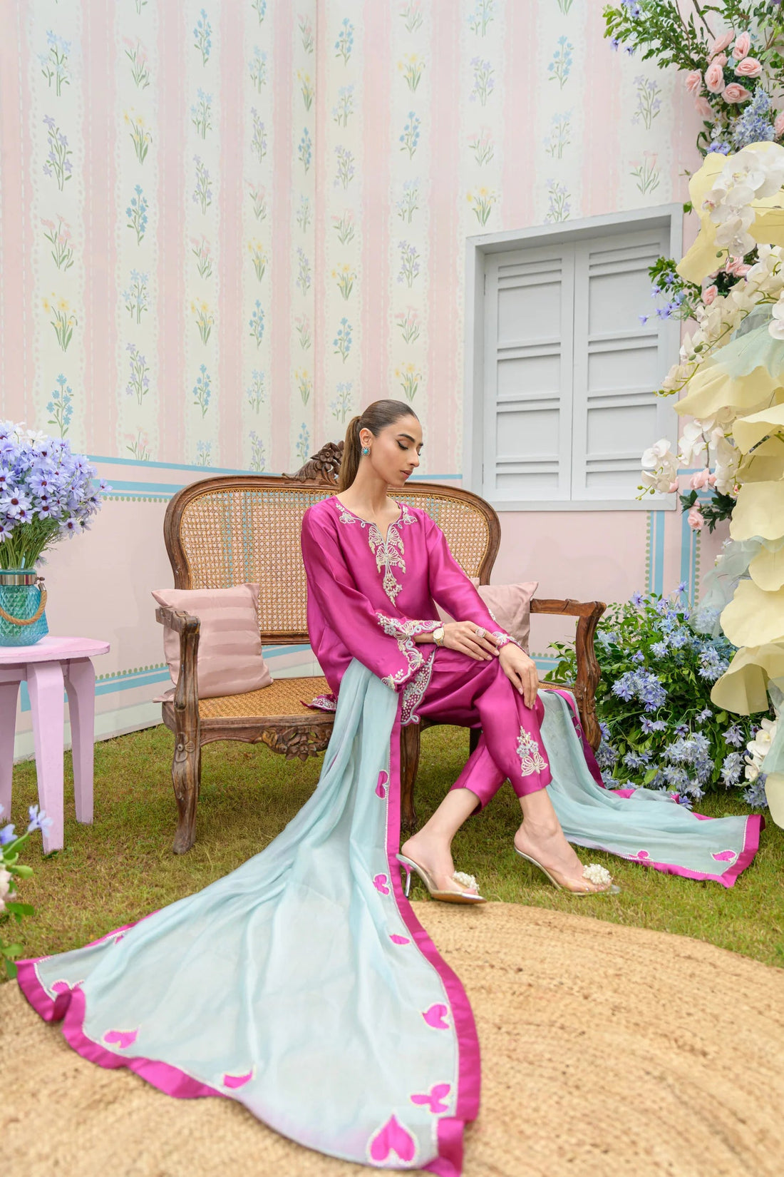 Flairs Studio |Zarayna-Festive Formals '25 - The Ace Set