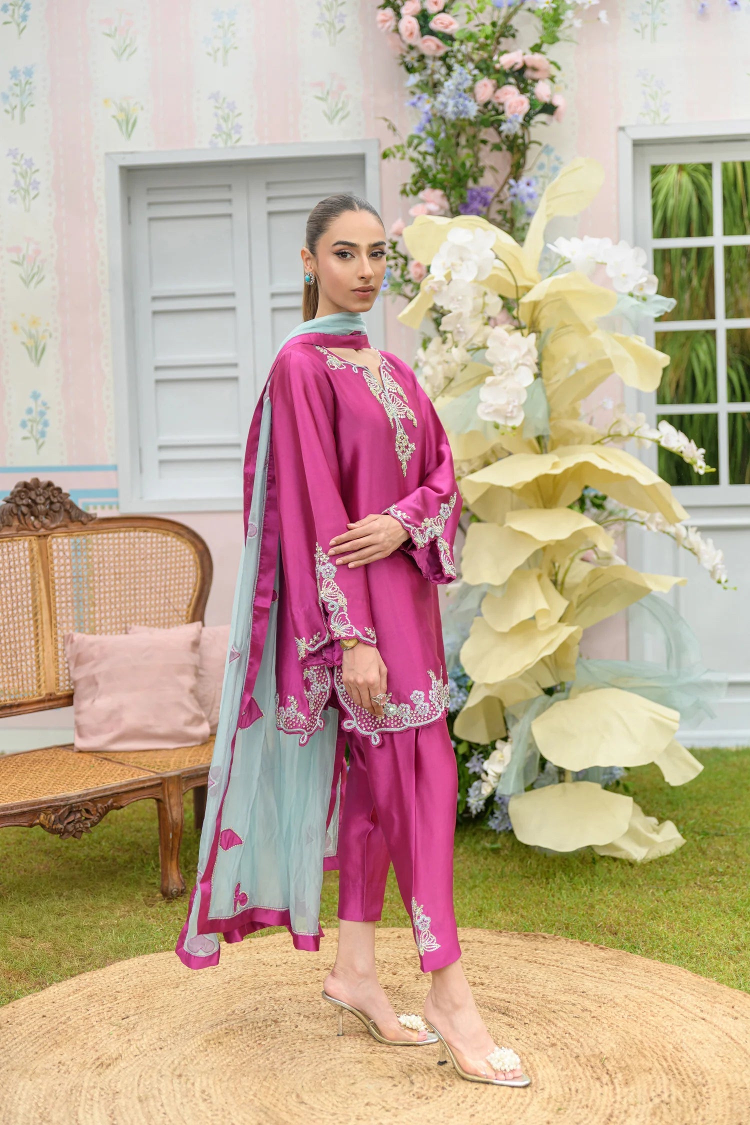 Flairs Studio |Zarayna-Festive Formals '25 - The Ace Set