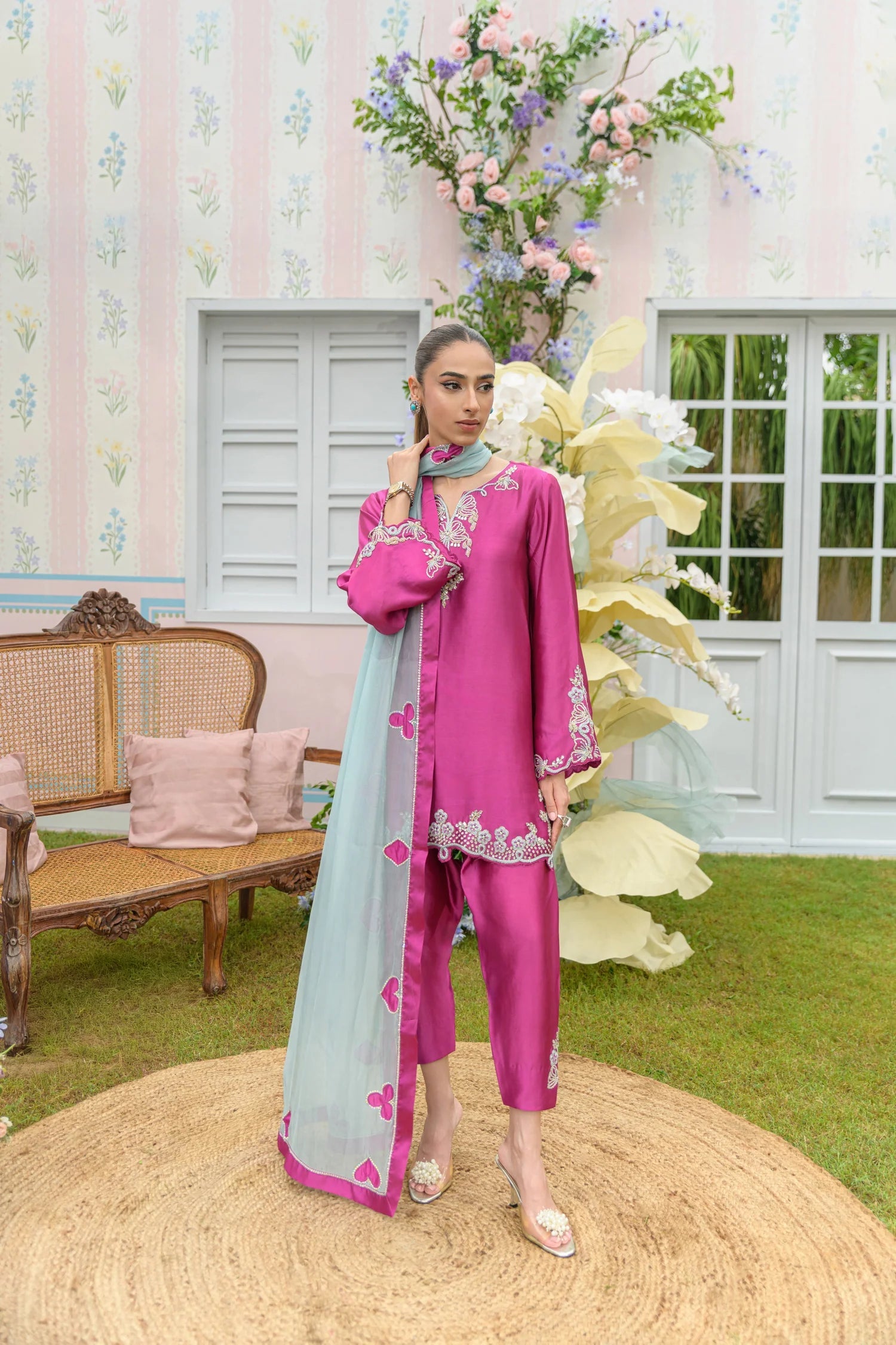 Flairs Studio |Zarayna-Festive Formals '25 - The Ace Set