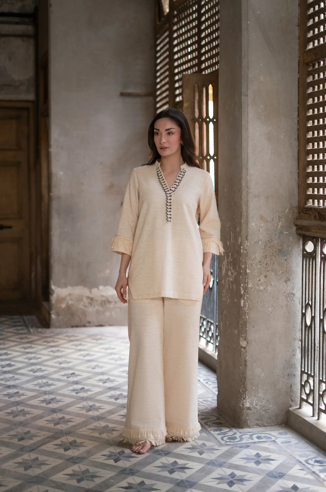 Studio Mehr |'25 Collection - Warm Sand Matching Set